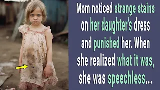 Mom Saw Strange Spots On Her Daughter's Dress. When She Realized What It Was, She Was Speechless...