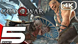 GOD OF WAR PC Gameplay Walkthrough Part 5 (4K 60FPS ULTRA SETTINGS) No Commentary