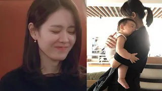 Son Ye-jin was giggling as she shared what baby Alkong did after not seeing her for days