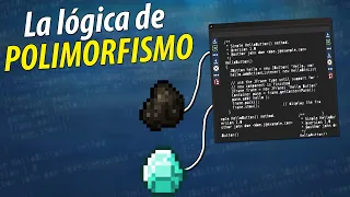 La LÓGICA de POLIMORFISMO explicada con MINECRAFT