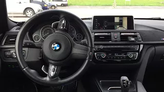 Перпендикулярная автоматическая парковка BMW F30