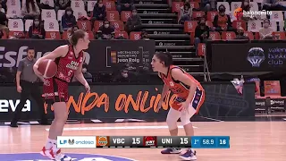 ¡Partidazo en La Fonteta! Lo mejor del Valencia Basket vs Spar Girona