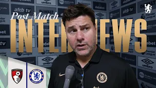 POCHETTINO & DISASI Post-match Reaction | Chelsea 0-0 Bournemouth | Chelsea FC 23/24