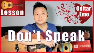 Don't Speak - No Doubt Guitar Tutorial