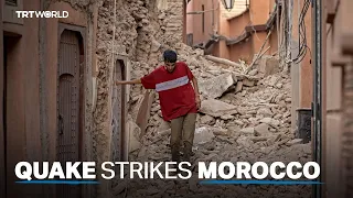 Hundreds dead as powerful 6.8 magnitude quake strikes Morocco