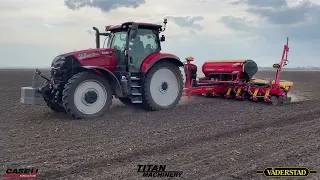 Case Puma 200 & Vaderstad Tempo F8 la semanat porumb 2023!