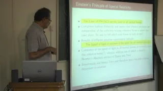 What is Einstein's General Relativity" by Prof Bala Iyer (RRI) - Part 1