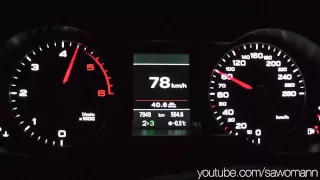 2013 Audi A4 Avant 2.0 TDI 136 HP 0-100 km/h Acceleration