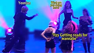 When Yeonjun almost performed wannabe with itzy #txt #투바투 #itzy #있지