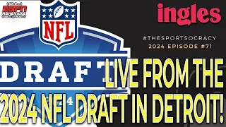 Final Top 100 for the 2024 NFL Draft LIVE From Detroit!  04.24.2024