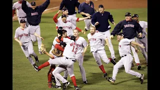 World Series 2004 Boston Vs St  Louis Highlights | End of the Curse of Babe Ruth