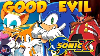 Sonic X Characters: Good To Evil