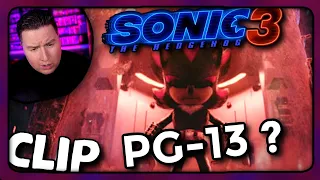 Sonic Movie 3 Rumored To Be First PG-13 in Franchise ?