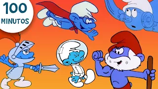 ¡Los Superhéroes Pitufos! 💪🦸 | Los Pitufos | Dibujos animados para niños | WildBrain Para Peques