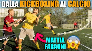 ⚽️ MATTIA FARAONI GIOCA A CALCIO! 😱 QUANTO E' FORTE?