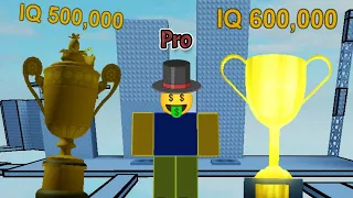 How to get the 500k and 600k Trophy in IQ obby