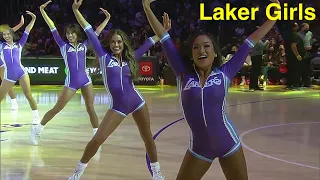 Laker Girls (Los Angeles Lakers Dancers) - NBA Dancers - 11/12/2021 1st QTR dance performance