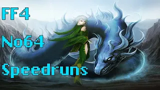 FF4 Any% No64 Speedrun Sub 3:30 Attempts