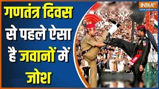 Wagah Attari Border Ceremony: फौजी बूटों की धमक...हर दुश्मन को सबक | Indian Army | Pakistan | Punjab