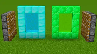 diamond portal + emerald portal