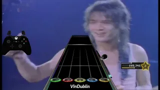 Eddie Van Halen 1986 Live Concert SOLO On Clone Hero Using a Controller