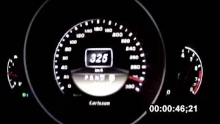 Mercedes-Benz Carlsson CLS 63 AMG 0-100 0-300 разгон (acceleration)