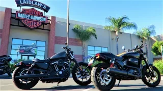 Harley-Davidson Iron 883 vs Street Rod 750│Comparison Review