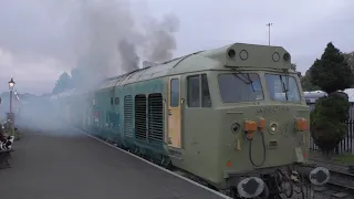 50033 'Glorious' Erupts into life - First Startup of Day 04/10/2018