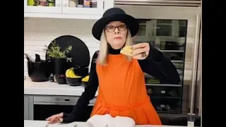 ✅  Prepare to be dazzled by the pure delight that is Diane Keaton sharing her no-fuss recipe for tac