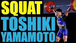 Back squat progress - Toshiki Yamamoto