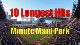 The 10 Longest Home Runs at Minute Maid Park 🏠🏃⚾ - TheBallparkGuide.com 2023