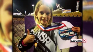 Local 8-year-old girl wins National BMX Racing Championship
