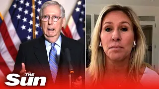 McConnell defends criticising Rep. Marjorie Taylor Greene's 'looney lies'