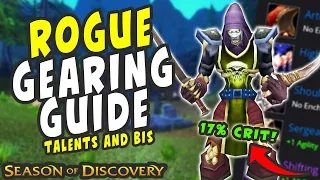 SOD Rogue Gearing Guide for Season of Discovery (Phase 1)