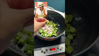 Jackie Shroff's "Kaanda Bhindi Sookha"Recipe #shorts #ashortaday