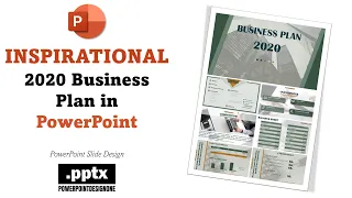 🔥Modern Business Plan Presentation 2020 in PowerPoint🔥