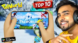 TOP 10 BEST PALWORLD LIKE GAMES FOR ANDROID & IOS ❤️ | How to Download Palword on Android 😉 2024