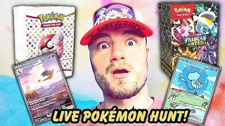 Live Hunt For Pokemon Booster Bundles! Let’s Open Packs!