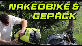 Nakedbike & Gepäck - wie geht das am Besten? Mit dem Hepco & Becker Sportrack ganz einfach!