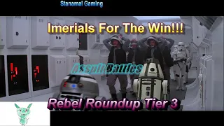 SWGOH - Rebel Roundup Assault Battles Tier 3 - Imperial Troopers Make This Easy!