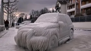 coldest weather ever recorded || freezing || snowfall || Italy