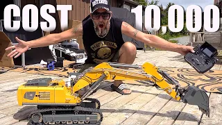 This Tiny Excavator cost me $10,000 USD | RC ADVENTURES