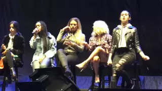 Fifth Harmony ex's and oh's soundcheck dublin