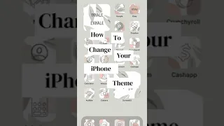 How to Change your iPhone Theme?