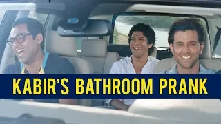 Kabir’s bathroom prank | Zindagi Na Milegi Dobara | Abhay Deol | Hrithik Roshan | Farhan Akhtar