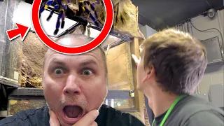 DANGEROUS TARANTULA IS LOOSE IN MY REPTILE ZOO!! | BRIAN BARCZYK