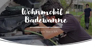 Ist unser Fahrzeug eine Badewanne? Schon wieder jede Menger Wasser im Wohnmobil. So ein Mist!