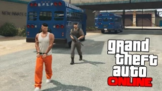 LA FUGA DE LA CARCEL EPICO!! GTA V ONLINE ATRACOS A BANCOS Makiman