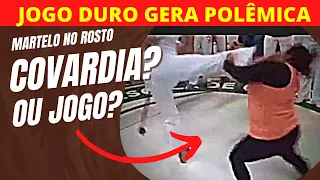 Jogo Duro entre homem e mulher gera polêmica (covardia? De quem? Ou só jogo mesmo?)