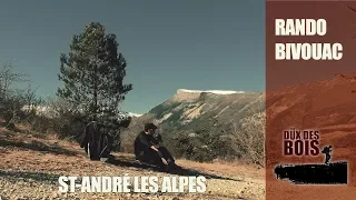 Rando bivouac St André les Alpes